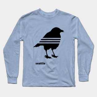 Seattle Crow Long Sleeve T-Shirt